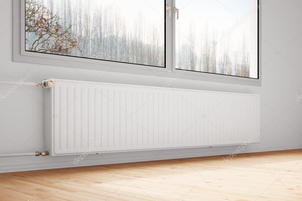 Termostato e radiatore domestico