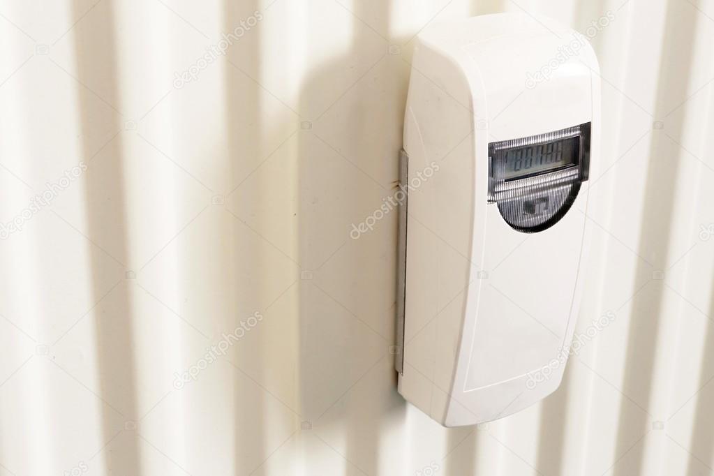 Contatore di calore collegato a radiatore